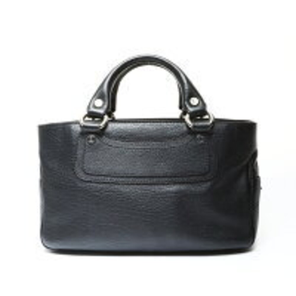 Celine Leather Boogie Handbag Black - Picture 2 of 12